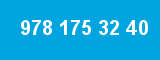 978 175 32 40 978 175 32 40